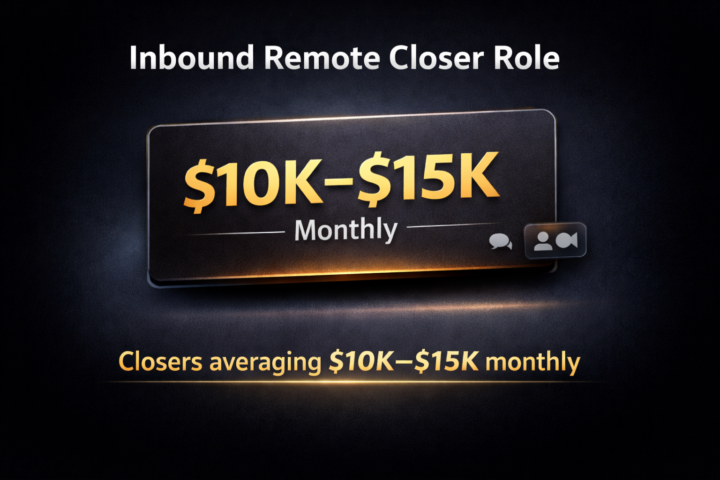 Currently Hiring Closers