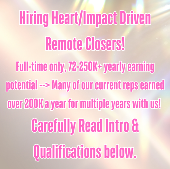 Currently Looking for Closers