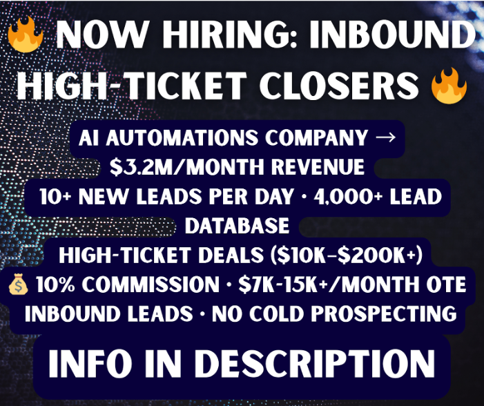 Hiring for Closers