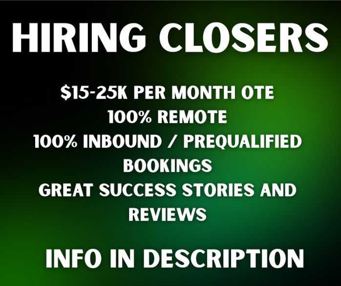 Hiring for Closers