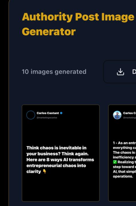 Freedom Threads Bug - Authority Post Image Generator