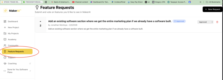 MAKER AI is your Software not just OURS - What do you want us to build?