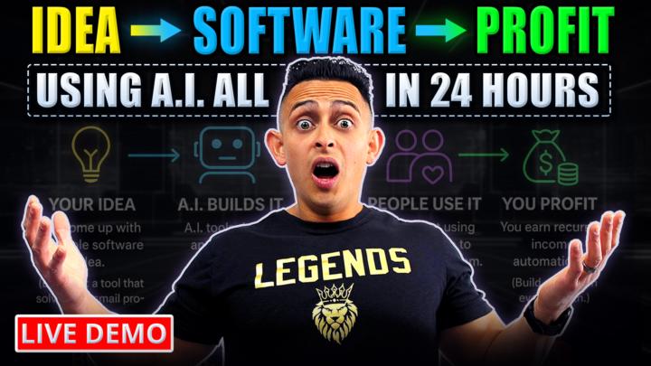 We Create Software LIVE in A PRIVATE ZOOM REPLAY ACCESS 