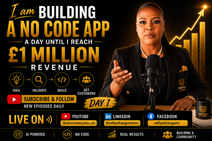 Youtube Challenge: Building A No Code App With MakerAI Until I hit 1million In Revenue