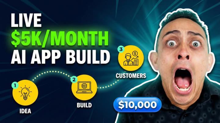 LIVE $5,000/Month Software Build TODAY!!