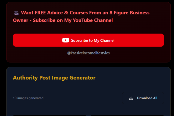 Authority post Image generator does not refresh 