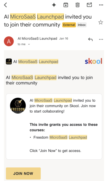 Freedom MicroSaaS Launchpad - locked