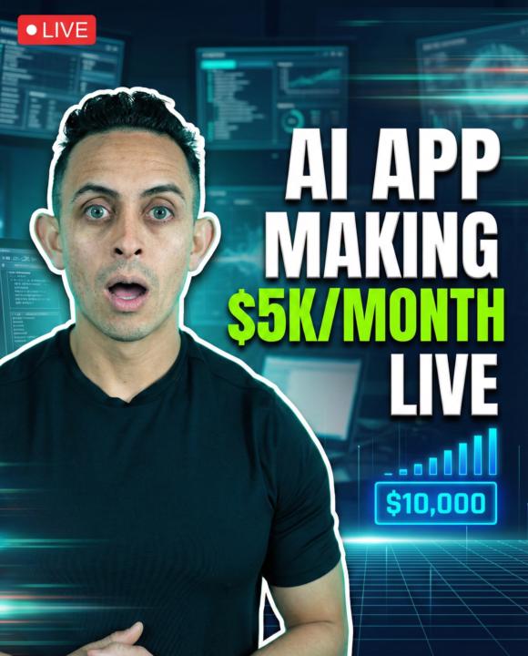 Watch Me BUILD a $5,000/month AI Software LIVE