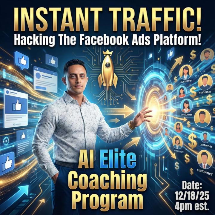INSTANT Traffic! Hacking The Facebook Ads Platform! You Coming?