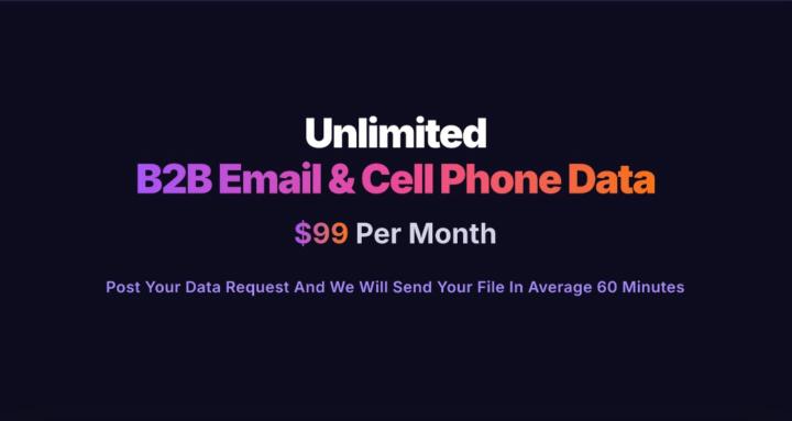 Unlimited B2B Data