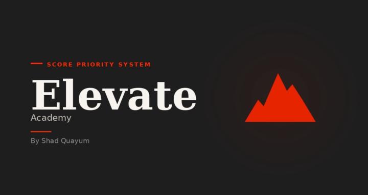 Score Priority System 