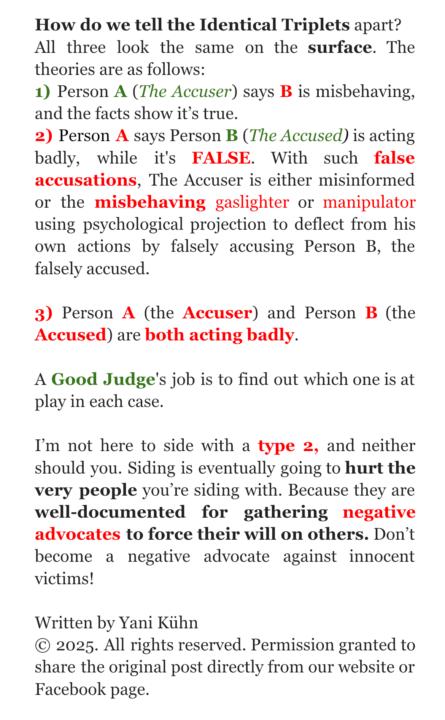 What is a negative advocate? How do they hurt you?