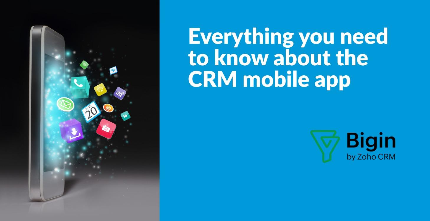 Zoho Bigin CRM Mobile App
