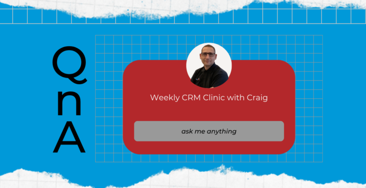 We've launched the CRM Clinic