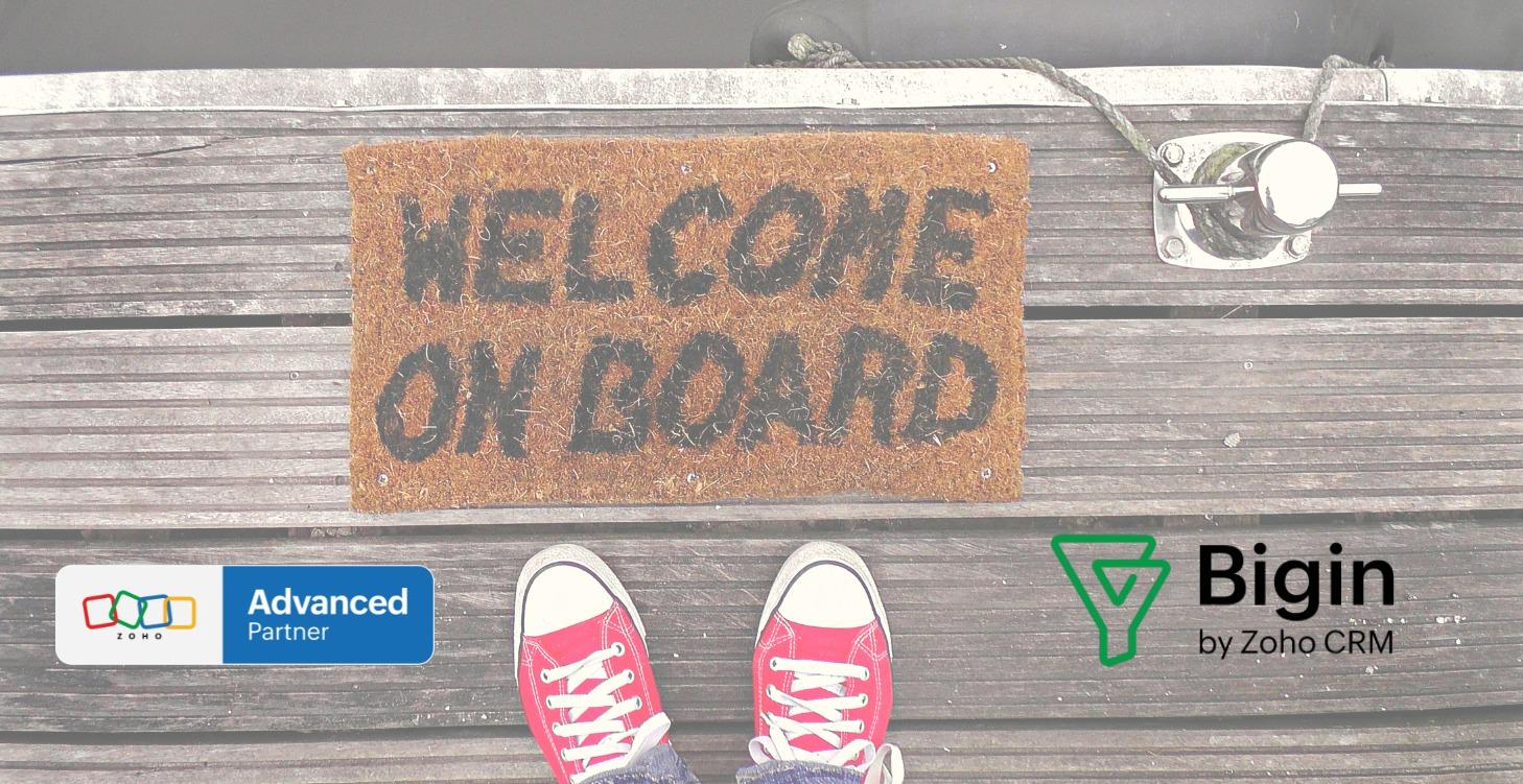 Welcome to Zoho Bigin