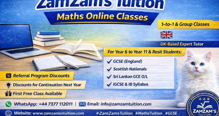 Tuition Classes : Maths