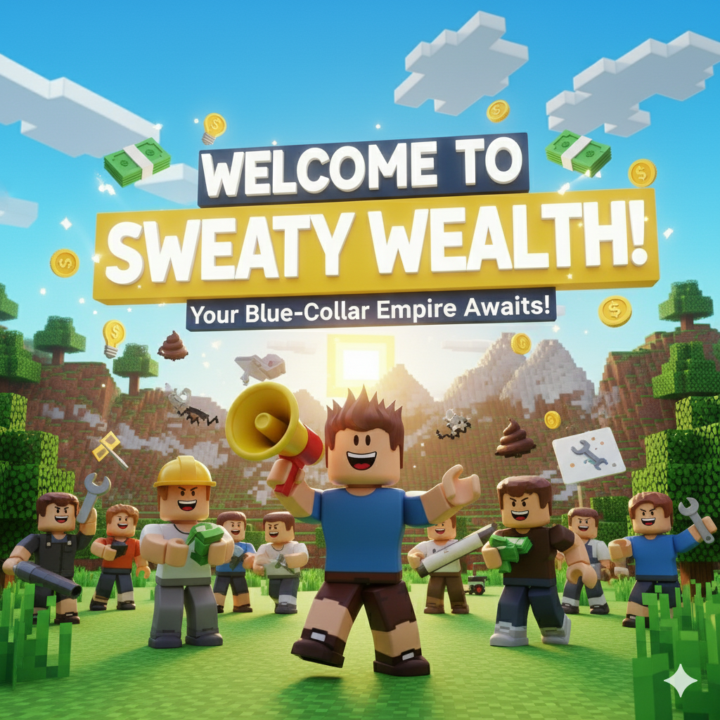 ATTENTION: Future Blue-Collar Bosses! Welcome to Sweaty Wealth! 💰🔥