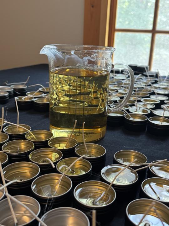 Don’t underestimate the power, and cash flow opportunities, that come from making little tea light candles! 