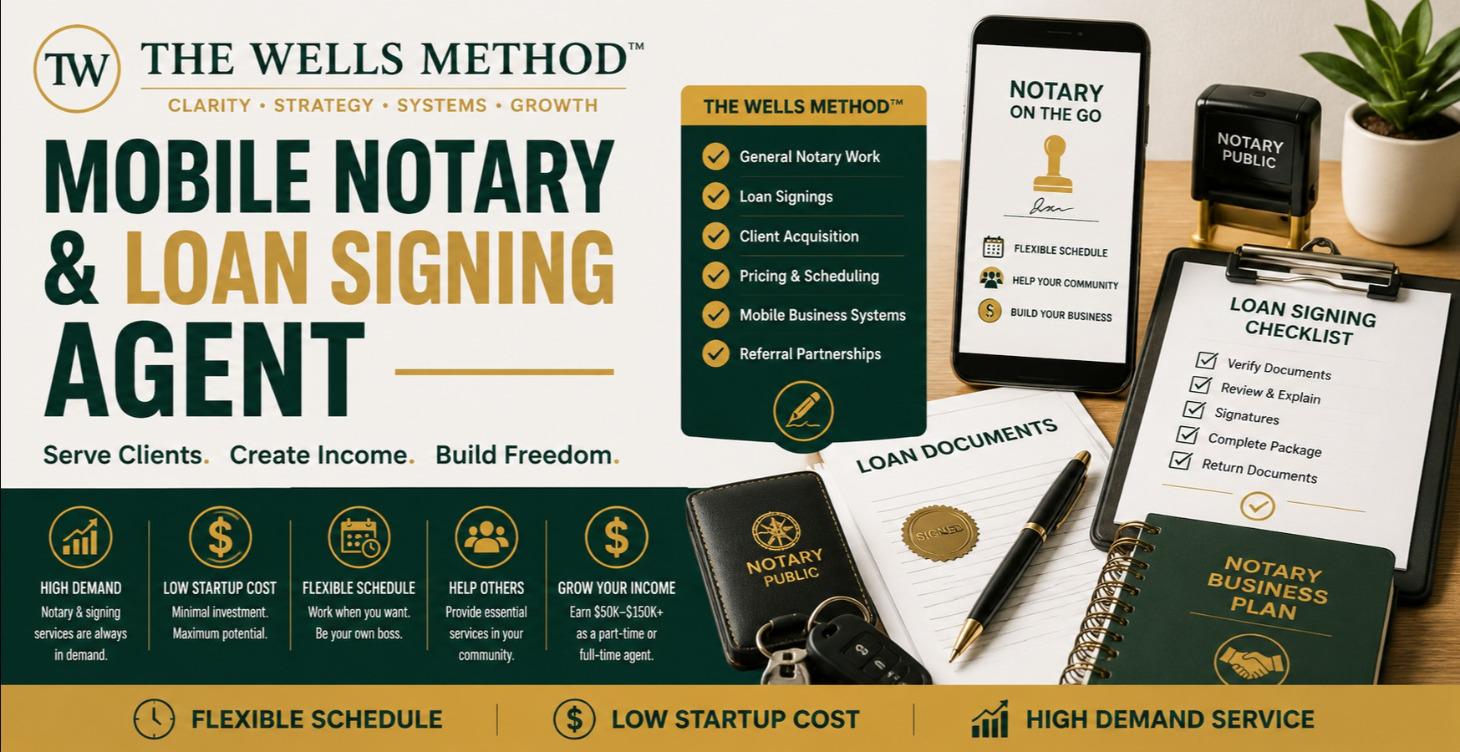 Mobile Notary & Loan Signing Agent