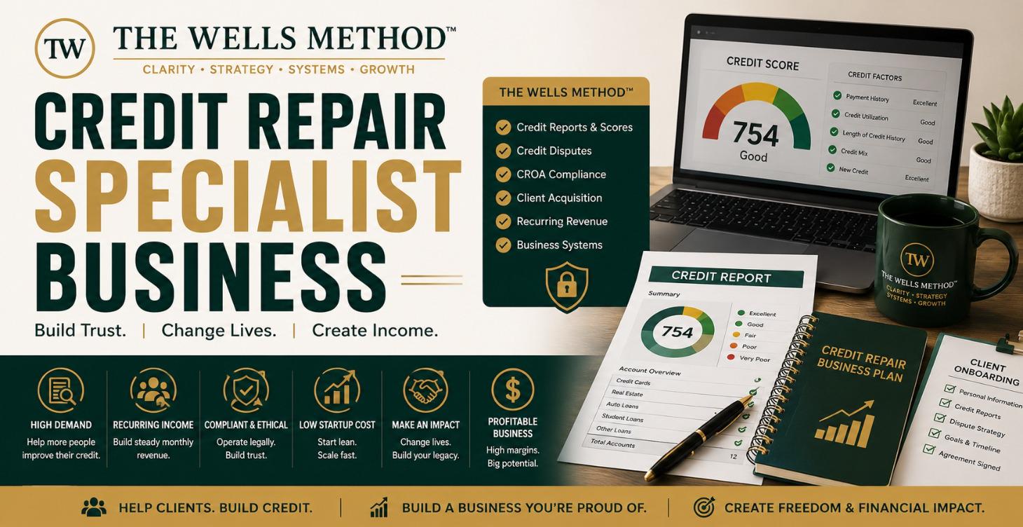 Credit Repair Specialist Business