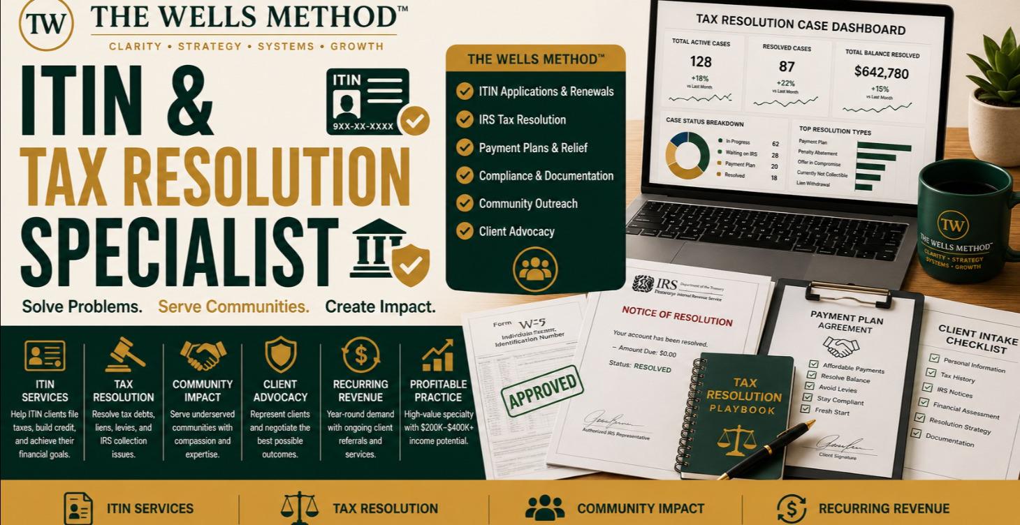 ITIN & Tax Resolution Specialist