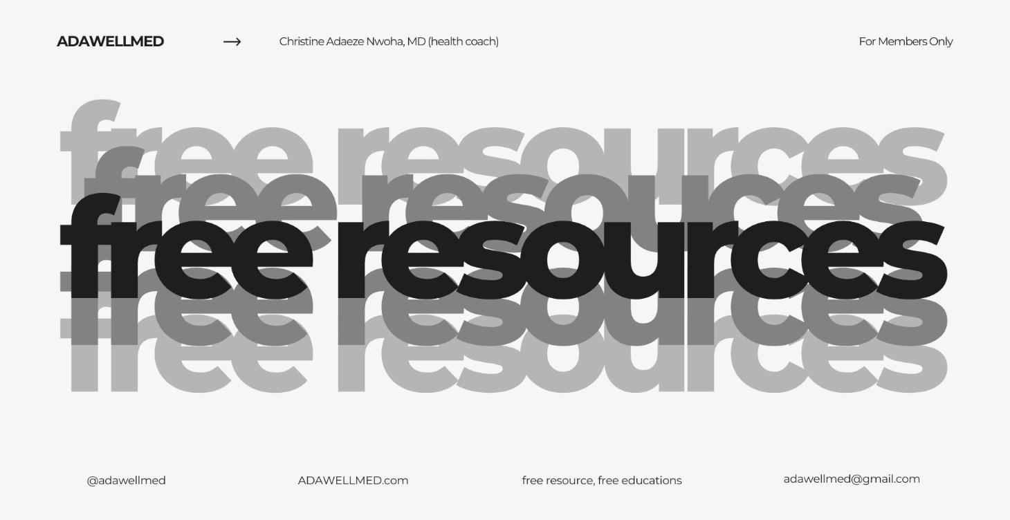 Free Resources Library