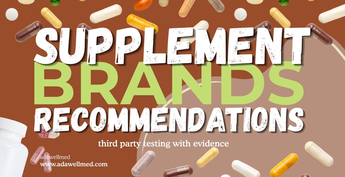 Supplement Recommendations
