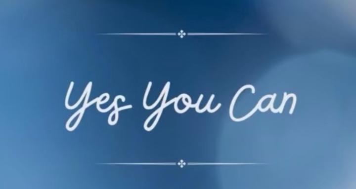 YES YOU CAN!