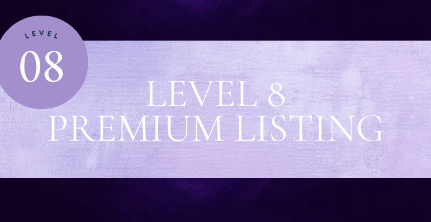 Level 8 - Premium Listing