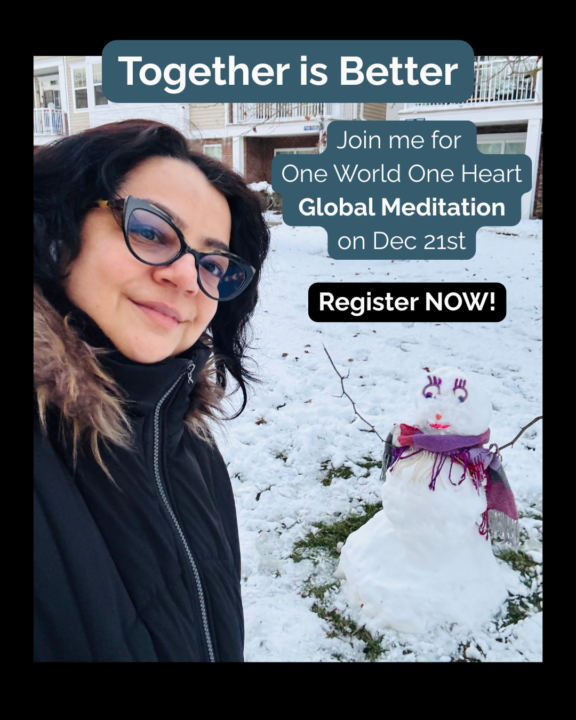 Dec 21 -will you join me for global meditation? 