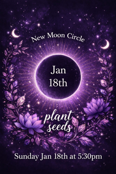 LIVE - Free New Moon Circle - Intention Setting- Sunday 18th 5:30pm EST🌑