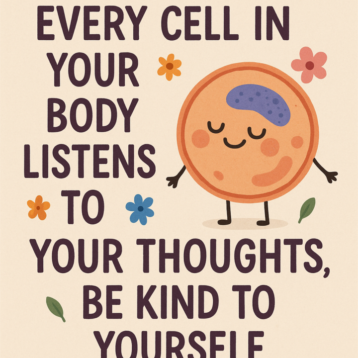 Be kind to yourself 