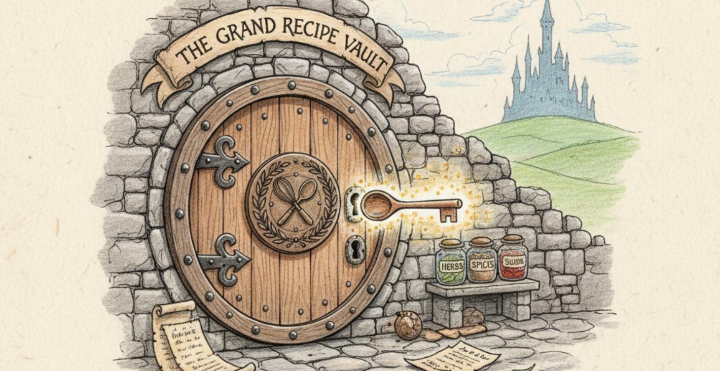 The recipe Vault