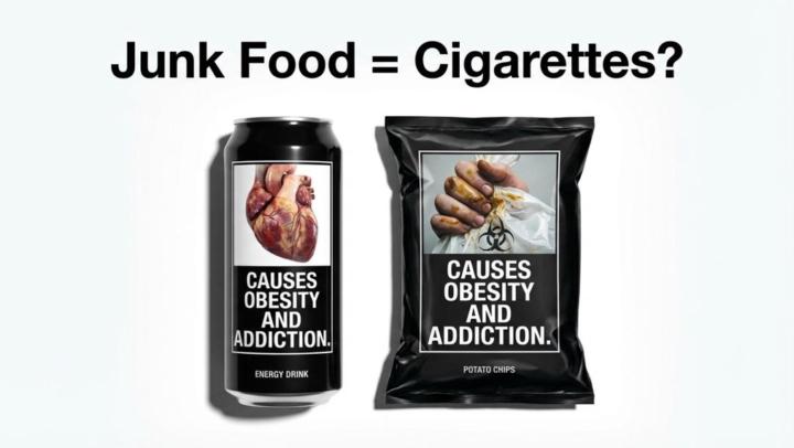 The "Cigarette" Warning for Junk Food 🚬🍔