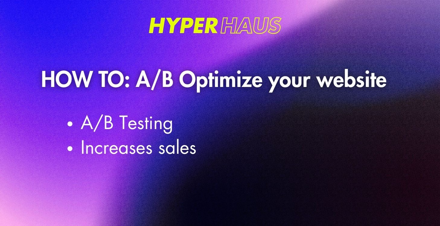 A/B Testing