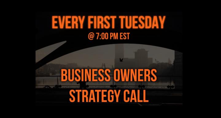 1st Tuesday Strategy Call