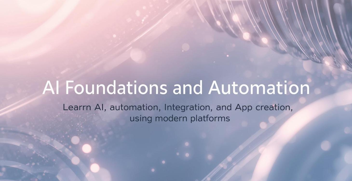 AI Foundations & Automation