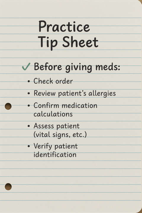 Nursing Study Notes Quick Refresher Series