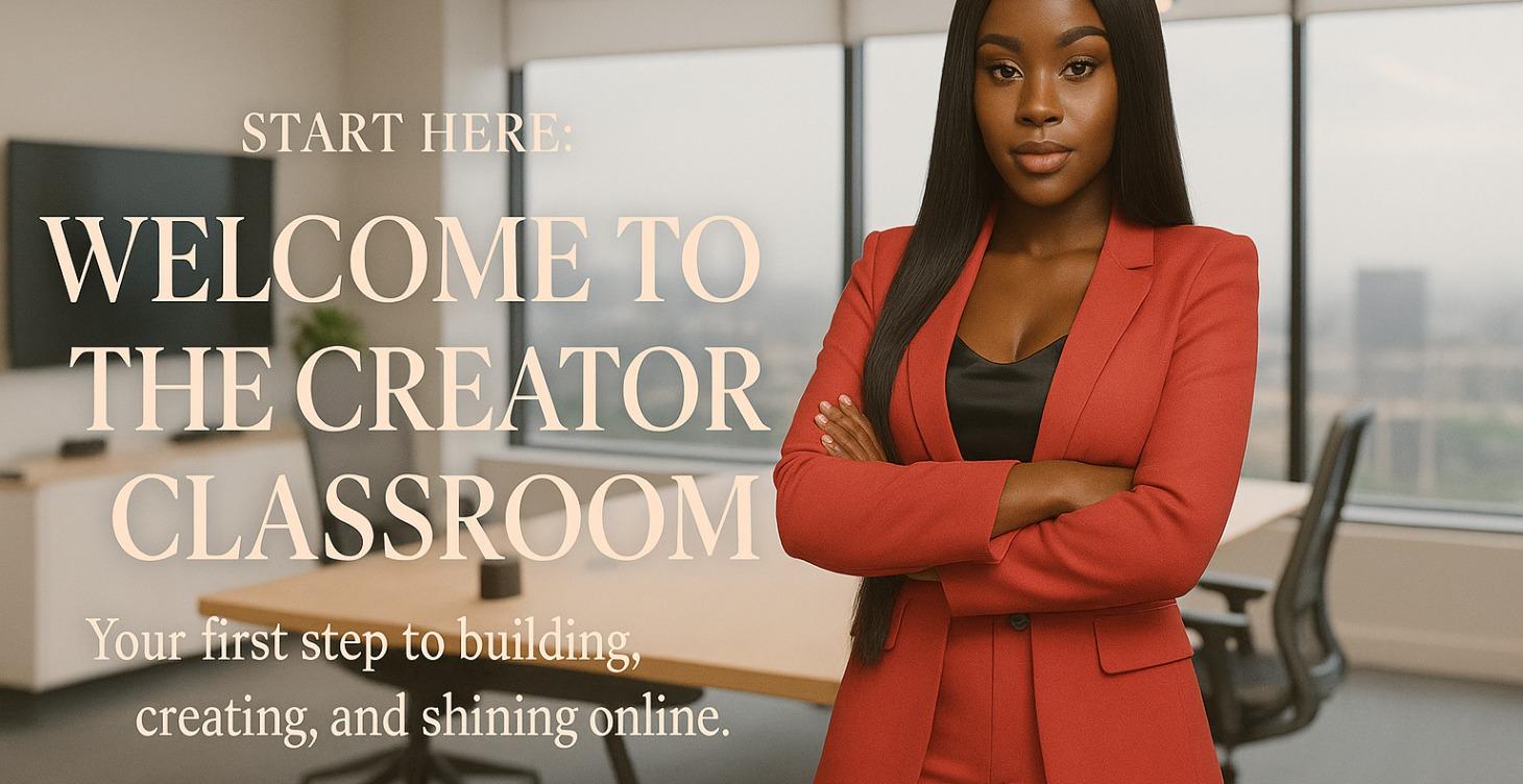 Start Here: Welcome to the Creator Classroom
