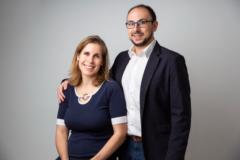 Timi et Clément Csaszar et Cacitti