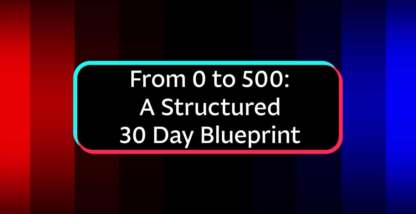 From 0 to 500: A Structured 30 Day Blueprint