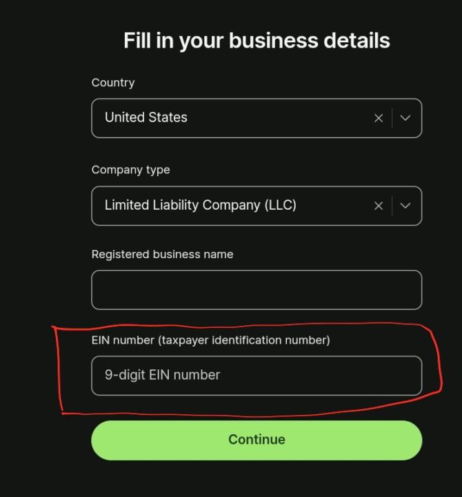Need help with setting WISE business bank account. 