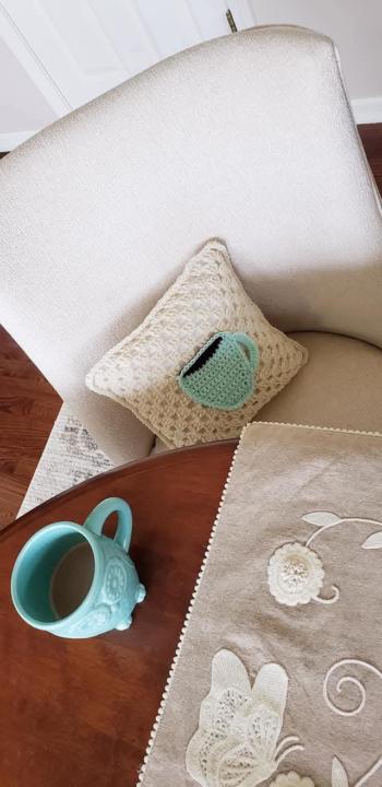 Crochet this for your next tea party 🍵☕️