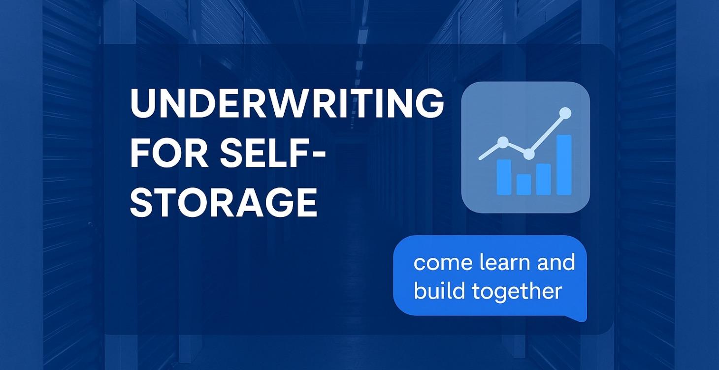 Underwriting for self-storage assets