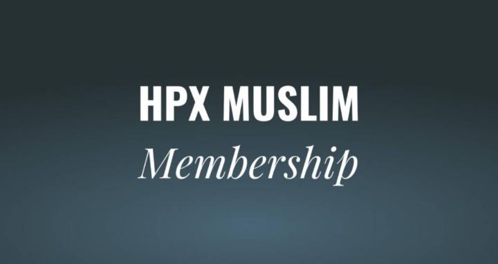 HPX Muslim Membership