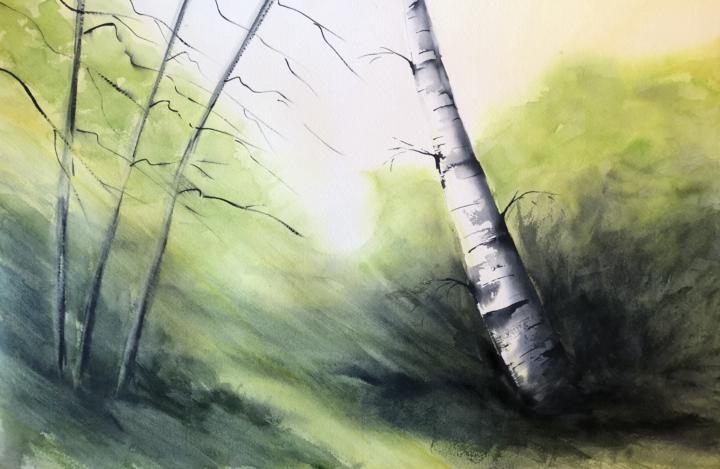 Dela något du målat 