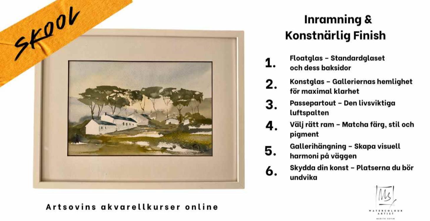 Inramning & Konstnärlig Finish