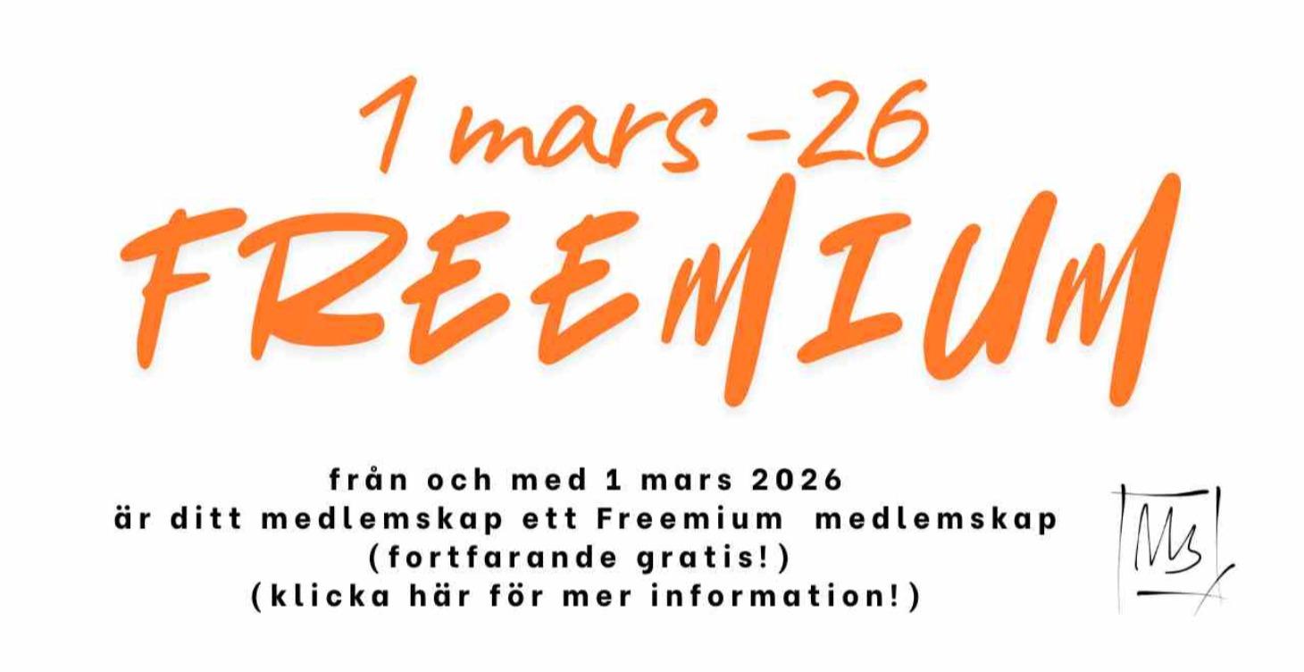 FREEMIUM från och med 1 mars -26