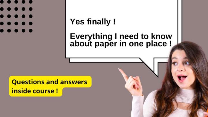 Nytt: ny kurs ”Watercolour paper - Q&A” finns nu i ”Classroom” !