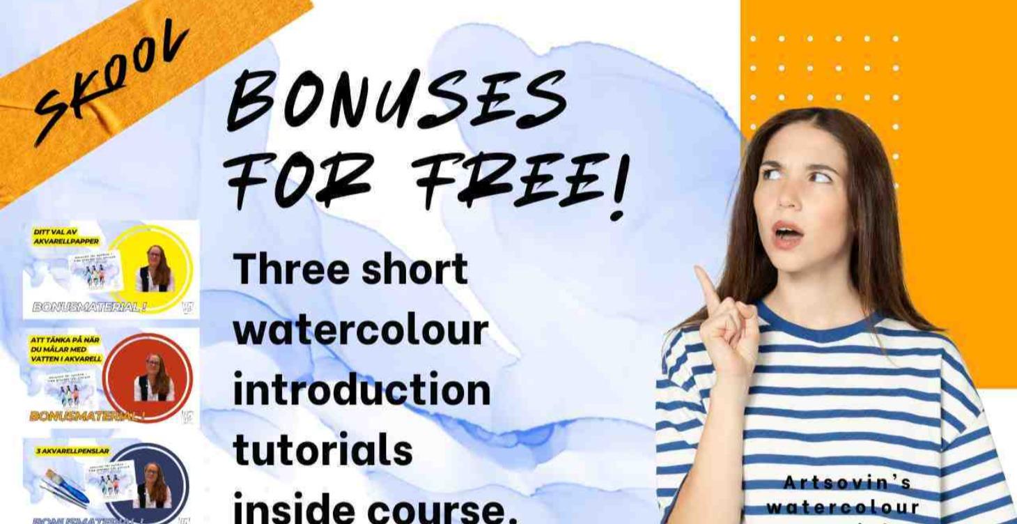 3 BONUSVIDEOR GRATIS FÖR ALLA